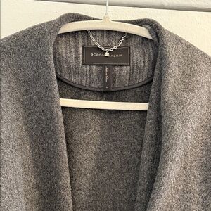 BCBGMaxAzria Women's Charcoal Coat